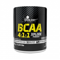 Olimp Sport Nutrition BCCA Xplode Powder 4:1:1, ВСАА Иксплоуд Поудер 4:1:1, 200 грамм
