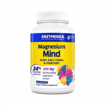 Enzymedica Magnesium Mind, Магнезиум Майнд, 60 капсул