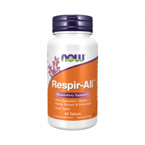 NOW Respir-All, Респир-Ол, 60 таблеток