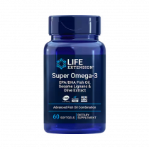 Life Extension Super Omega-3, Супер Омега-3, 60 капсул