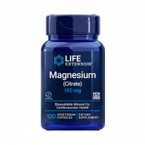 Life Extension Magnesium (Citrate), Магний (Цитрат), 100 капсул