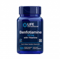 Life Extension Benfo Tiamine with Thiamine, Бенфо с тиамином, 120 капсул