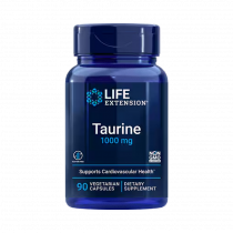 Life Extension Taurine 1000 mg, Таурин 1000 мг, 90 капсул